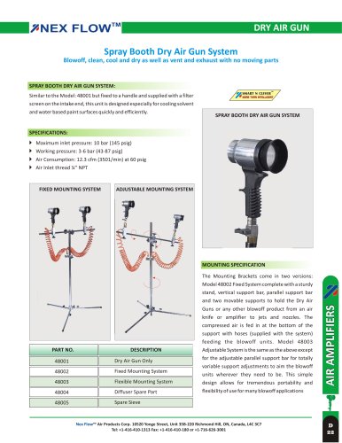 Dry Air Gun System