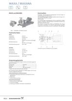 MAXA / MAXANA - Einstu&#64257;ge Edelstahl-Kreiselpumpen nach EN 733 und EN 22858 MAXA / MAXANA - 4