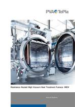 Resistance Heated High Vacuum Heat Treatment Furnace MOV