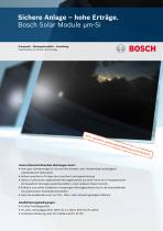 Bosch Solar Module μm-Si - 1