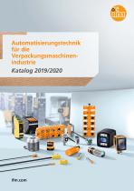 Automatisierungstechnik für die Verpackungsmaschinenindustrie Katalog 2019/2020 - 1