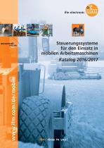 Steuerungssysteme für den Einsatz in mobilen Arbeitsmaschinen Katalog 2016/2017 - 1