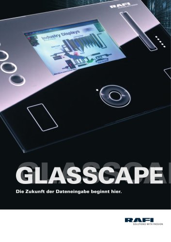 GLASSCAPE - Eingabesysteme aus Glas