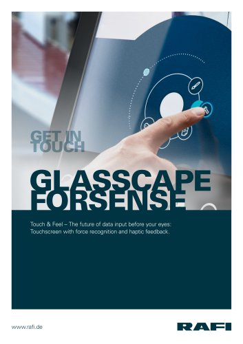 GLASSCAPE forSENSE - Touch & Feel