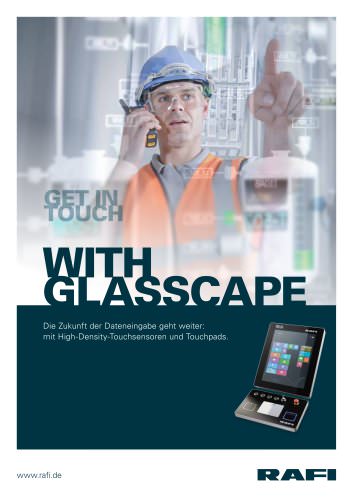 GLASSCAPE - High-Density Touchsensoren und Touchpads