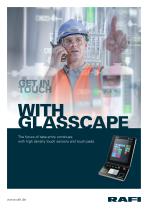 GLASSCAPE - with high density touch sensors and touch pads