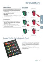 Kapitel 2.2 "Befehlsgeräte RAFIX 22 QR", Auszug aus Katalog Elektromechanische Bauelemente 2015 - 5