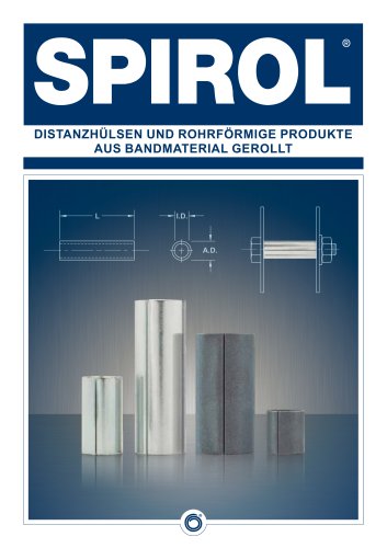 Distanzhülsen und Rohrförmige Produkte aus Bandmaterial Gerollt
