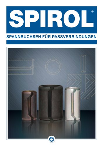 Spannbuchsen für Passverbindungen