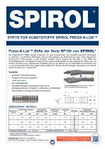 Stifte für kunststoffe SPIROL Press-N-Lok™-1
