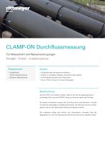 CLAMP-ON Durchflussmessung - 1