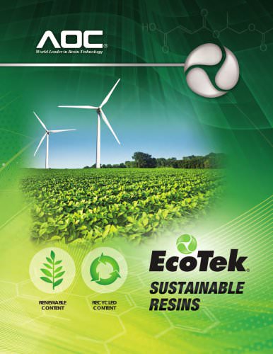 EcoTek® Sustainable Resins