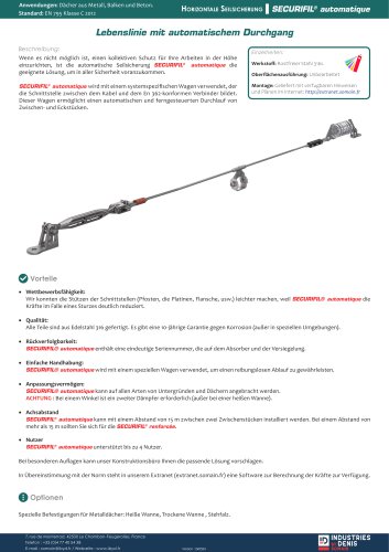 SECURIFIL automatique