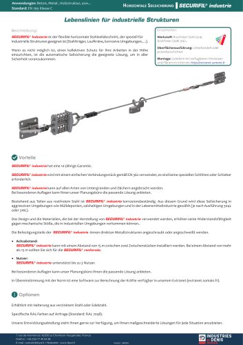 SECURIFIL industrie