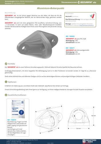 SECURIFIX® alu