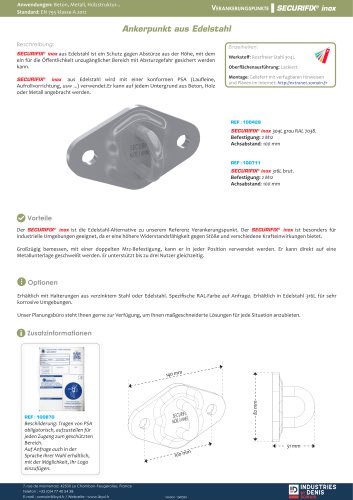SECURIFIX® inox