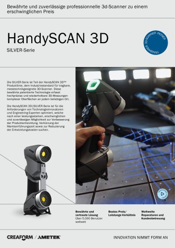 HandySCAN 3D SILVER