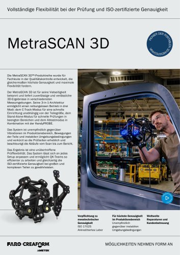 MetraSCAN 3D