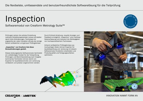 Softwaremodul Inspection