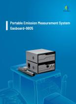 Cubic Instruments Portable Emission Measurement System (PEMS) Gasboard-9805 Brochure