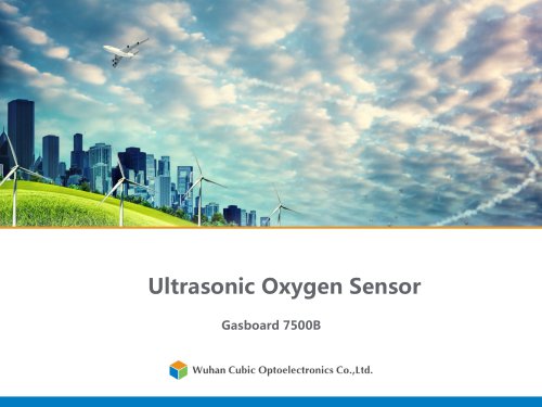 Ultrasonic Oxygen Sensor/ Gasboard 7500B