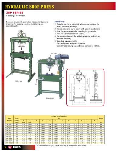 Shop Press - Manual 