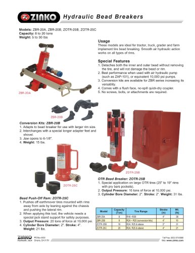 Tire Changing Equipment