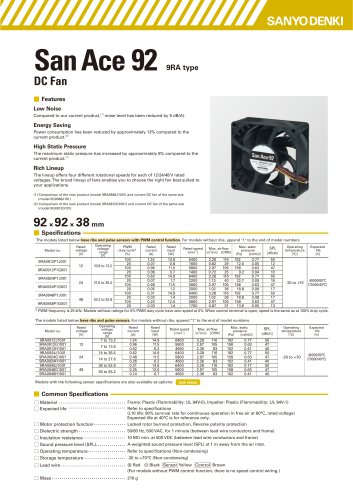 San Ace 92 9RA type