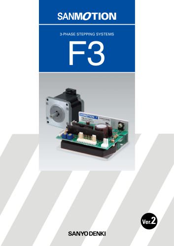 SANMOTION F3 3-phase stepper motor and driver