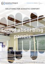 Catalogue sound absorbers, ACUSTIART