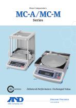Mass Comparators  MC-A/MC-M Series