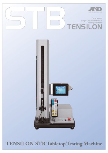 STB Series (Single Colum Materials Testing Machine)