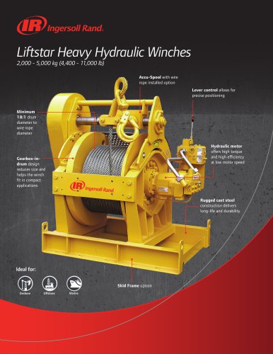 Liftstar Heavy Hydraulic Winches