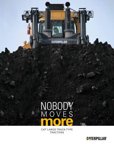 Cat® Large Track-Type Tractors: Nobody Moves More