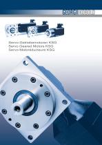 Servo Geared Motors KSG