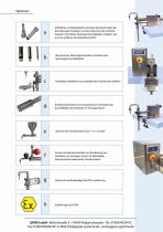Handabfüllmaschine AH 10-1000 / Kompaktabfüllmaschine KAP 10-1000-3