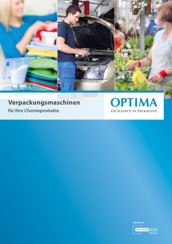 Verpackungsmaschinen  für Ihre Chemieprodukte