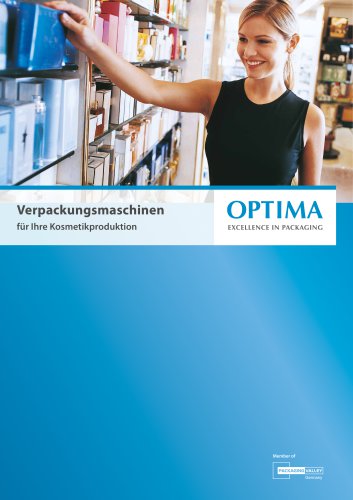 Verpackungsmaschinen  für Ihre Kosmetikproduktion