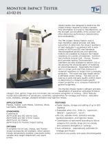 43-02 Monitor Impact Tester