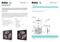 Multifan Casing Fan 92 Energyline - 2