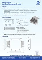 Model JB04 load cell junction Boxes