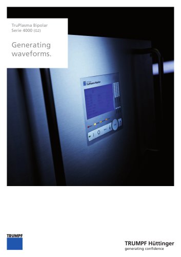 DC-Generatoren TruPlasma Biploar Serie 4000 (G2)