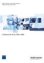 TruPlasma RF Series 1000 / 3000 - 1