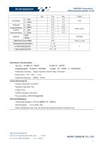 Piezoresistiver Differenzdrucktransmitter Datenblatt MDM490 - 2