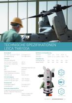 Leica TM6100A Industrial Theodolite Brochure - 5