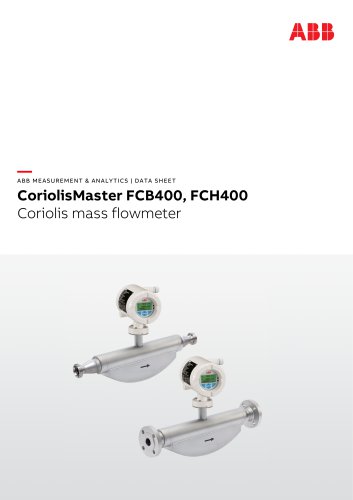 CoriolisMaster FCB400, FCH400