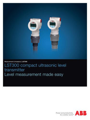 LST300 compact ultrasonic level transmitter