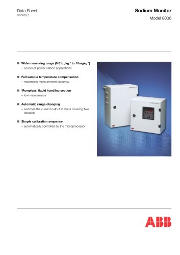 Sodium Monitor Model 8036