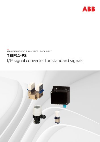 TEIP11-PS I/P signal converter for standard signals