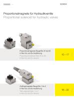 Proportionalmagnete für Hydraulikventile - 3